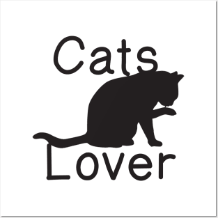 Cats lover Posters and Art